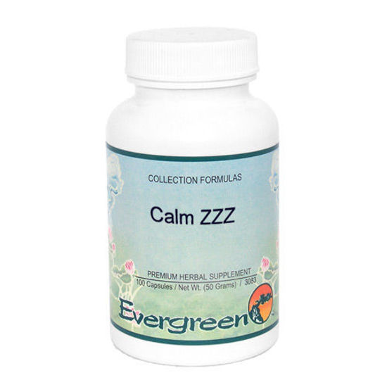Picture of Calm ZZZ - Evergreen Caps 100ct                             