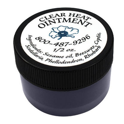 Picture of Clear Heat Ointment 1/2 oz, Blue Poppy