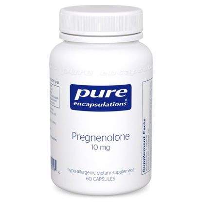 Picture of Pregnenolone 60's, Pure Encapsulations 10mg                 