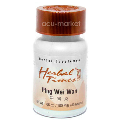 Picture of Ping Wei Wan, Herbal Times 100's                            