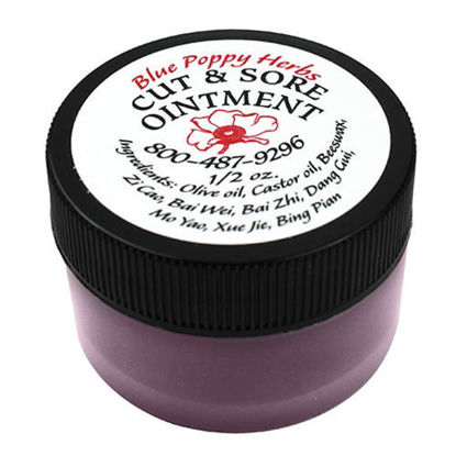 Picture of Cut & Sore Ointment 1/2 oz, Blue Poppy                      