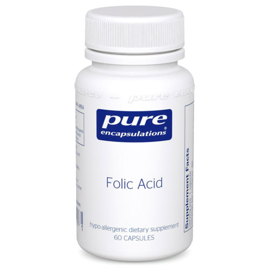 Picture of Folic Acid 60's, Pure Encapsulations