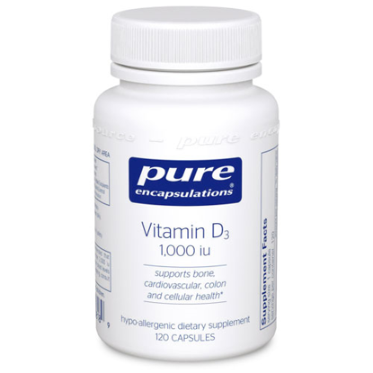Picture of Vitamin D3 by Pure Encapsulations                           