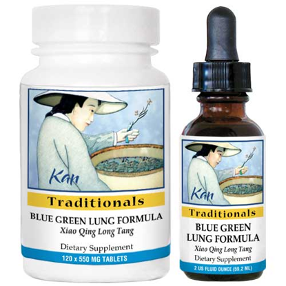 Picture of Blue Green Lung Clearing Formula by Kan