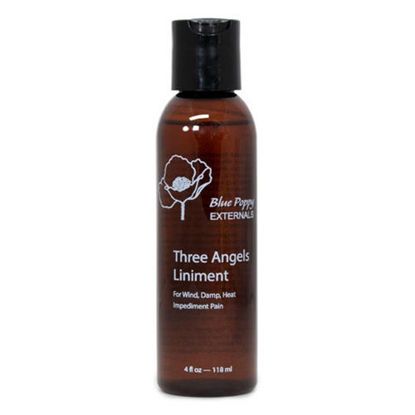 Picture of Three Angels Liniment 4 oz, Blue Poppy                      