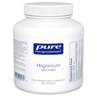 Picture of Magnesium (glycinate) 120mg by Pure Encapsulations