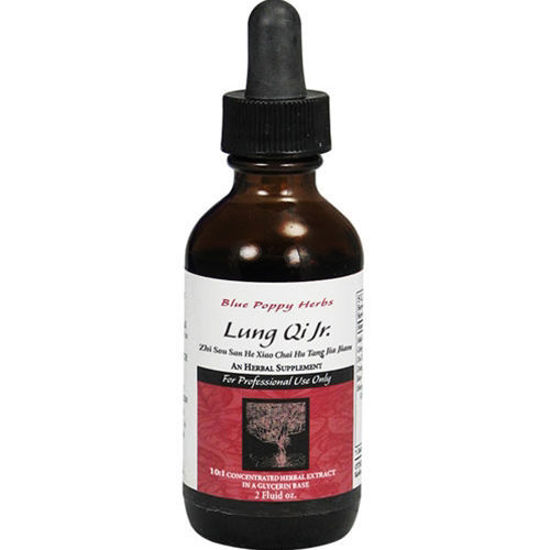 Picture of Lung Qi Jr. (glycerin tincture) 2oz, Blue Poppy             