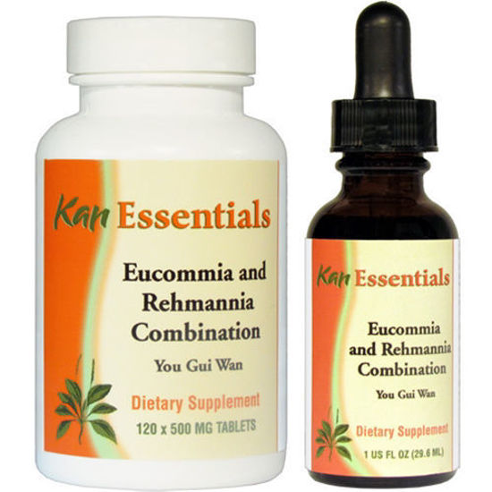 Picture of Eucommia and Rehmannia Combo 60 tabs, Kan                   