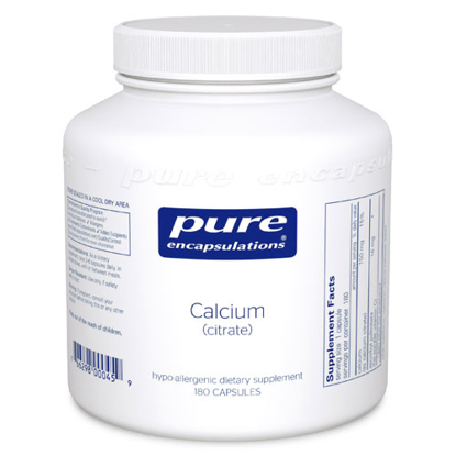 Picture of Calcium (citrate) 180's, Pure Encapsulations