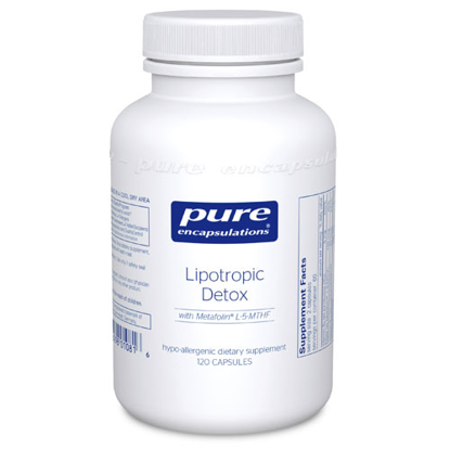 Picture of Lipotropic Detox 120's, Pure Encapsulations                 