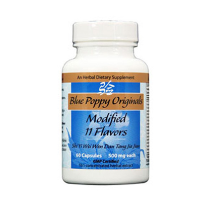 Picture of Modified 11 Flavors Warm Gallbladder Caps 60's, Blue Poppy