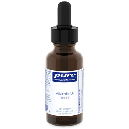 Picture of Vitamin D3 Liquid 22.5ml, Pure Encapsulations               