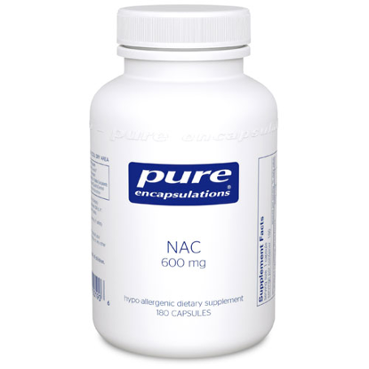 Picture of NAC (n-acetyl l cysteine) by Pure Encapsulations            