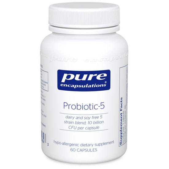 Picture of Probiotic 5 (dairy free) 60's, Pure Encapsulations          