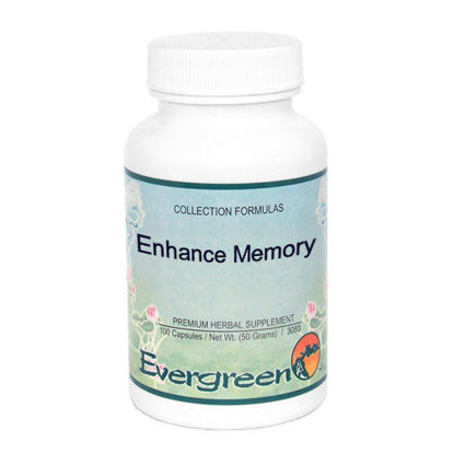 Picture of Enhance Memory - Evergreen Caps 100ct