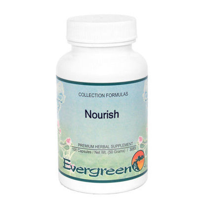 Picture of Nourish - Evergreen Caps 100ct                              