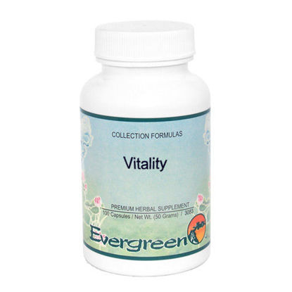 Picture of Vitality - Evergreen Caps 100ct                             