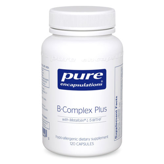 Picture of B Complex Plus 120's, Pure Encapsulations