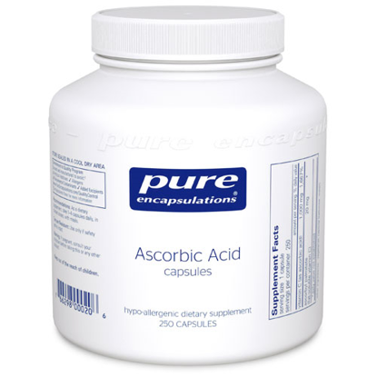 Picture of Pure Ascorbic Acid 250's, Pure Encapsulations