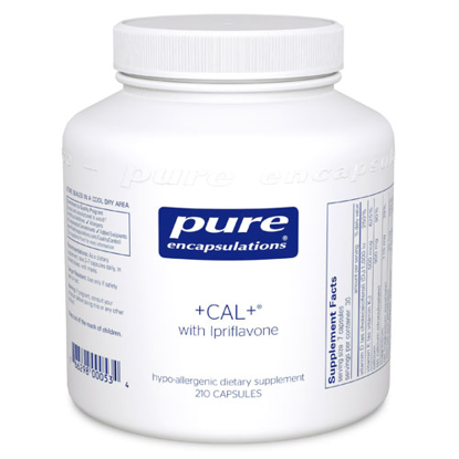 Picture of CAL + with Ipriflavone 210's, Pure Encapsulations