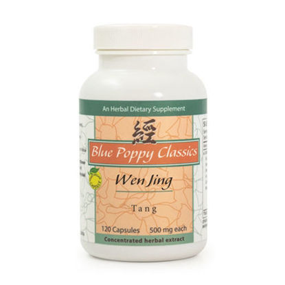 Picture of Wen Jing Tang Caps 120's, Blue Poppy