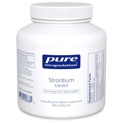 Picture of Strontium (citrate) 180's, Pure Encapsulations