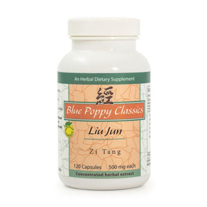 Picture of Liu Jun Zi Tang Caps 120's, Blue Poppy