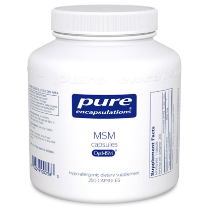 Picture of MSM Capsules 250's, Pure Encapsulations