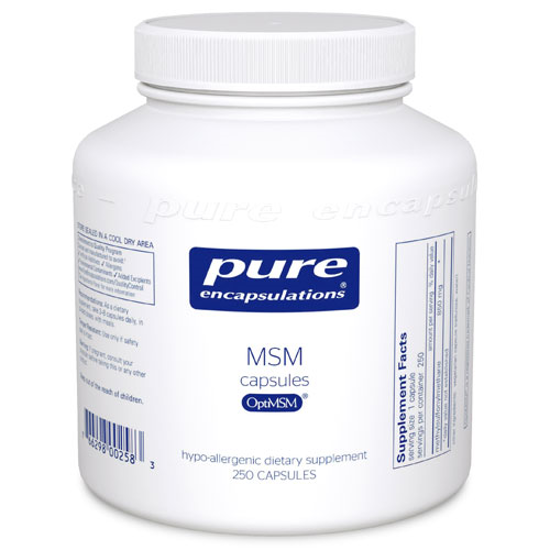 Picture of MSM Capsules 250's, Pure Encapsulations