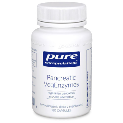 Picture of Pancreatic VegEnzymes 180's, Pure Encapsulations