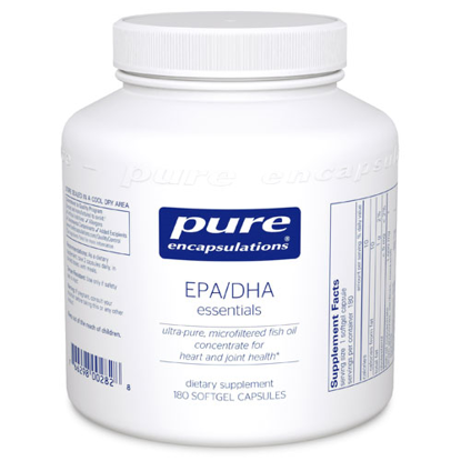 Picture of EPA/DHA Essentials 180's, Pure Encapsulations               