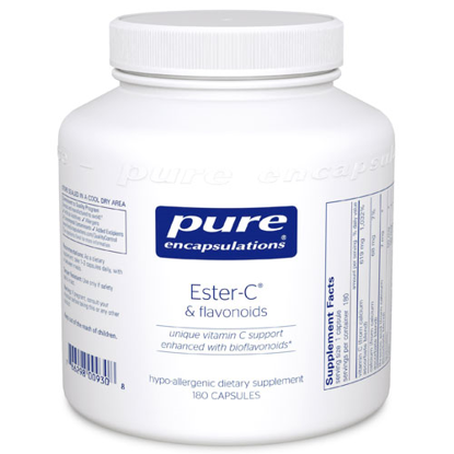 Picture of Ester-C & Flavonoids 180's, Pure Encapsulations