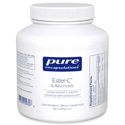 Picture of Ester-C & Flavonoids 180's, Pure Encapsulations             