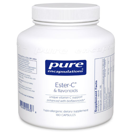 Picture of Ester-C & Flavonoids 180's, Pure Encapsulations