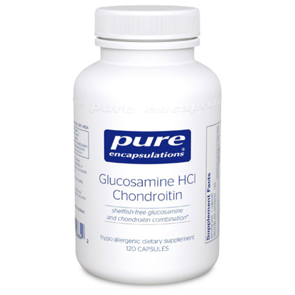 Picture of Glucosamine HCI + Chondroitin 120's, Pure Encapsulations