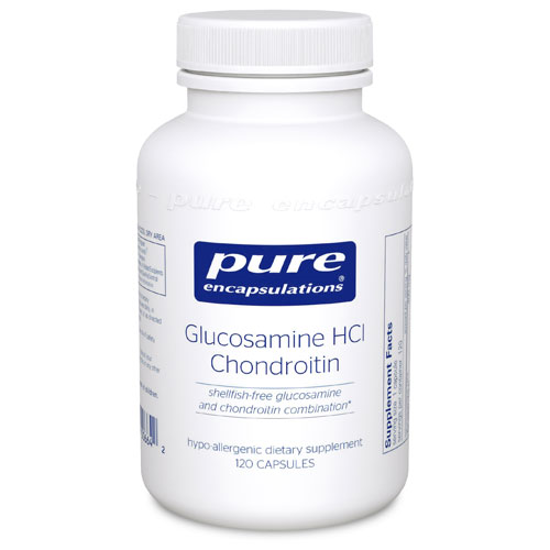 Picture of Glucosamine HCI + Chondroitin 120's, Pure Encapsulations