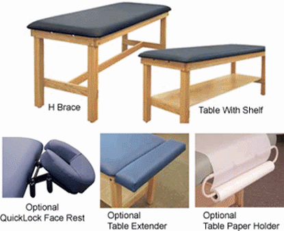 Picture of Powerline Stationary Wood Tables                            