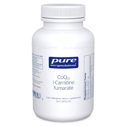 Picture of CoQ10 I-Carnitine Fumarate 120's, Pure Encapsulations