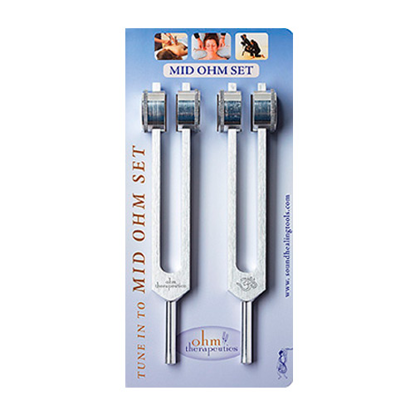 Picture of Mid OHM Tuning Fork Set by Sound Universe