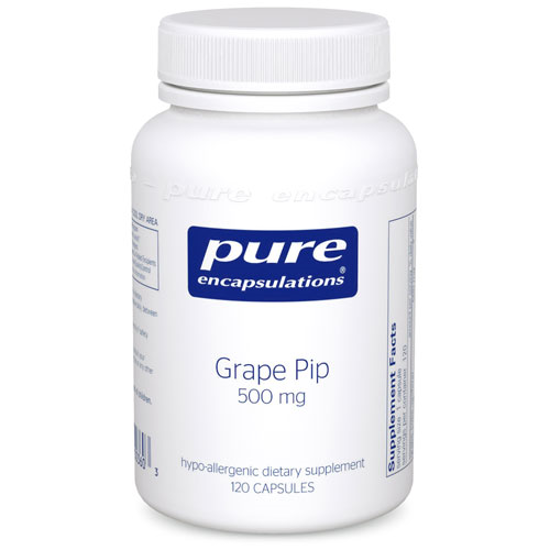 Picture of Grape Pip 500 mg. 120's, Pure Encapsulations