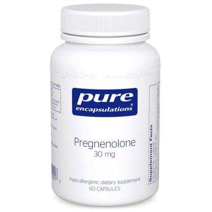 Picture of Pregnenolone 60's, Pure Encapsulations 30mg.                