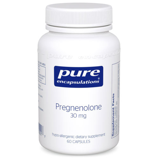 Picture of Pregnenolone 60's, Pure Encapsulations 30mg.