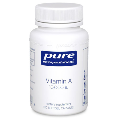Picture of Vitamin A 10,000 iu 120 ct., Pure Encapsulations