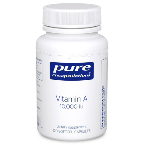 Picture of Vitamin A 10,000 iu 120 ct., Pure Encapsulations