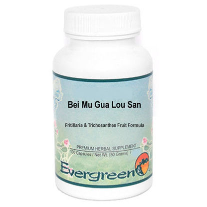 Picture of Bei Mu Gua Lou San Evergreen Capsules 100's                 