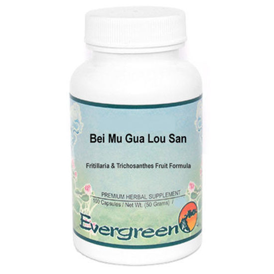 Picture of Bei Mu Gua Lou San Evergreen Capsules 100's                 