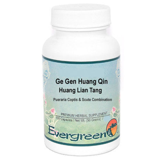 Picture of Ge Gen Huang Qin Huang Lian Tang Evergreen Capsules 100's   