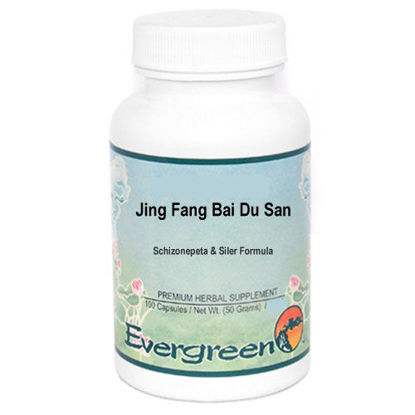 Picture of Jing Fang Bai Du San Evergreen Capsules 100's               