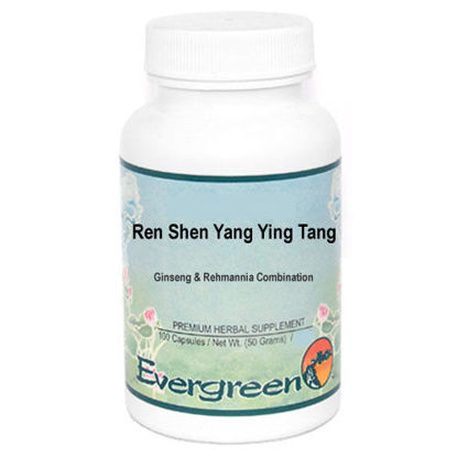 Picture of Ren Shen Yang Rong Tang Evergreen Capsules 100's            