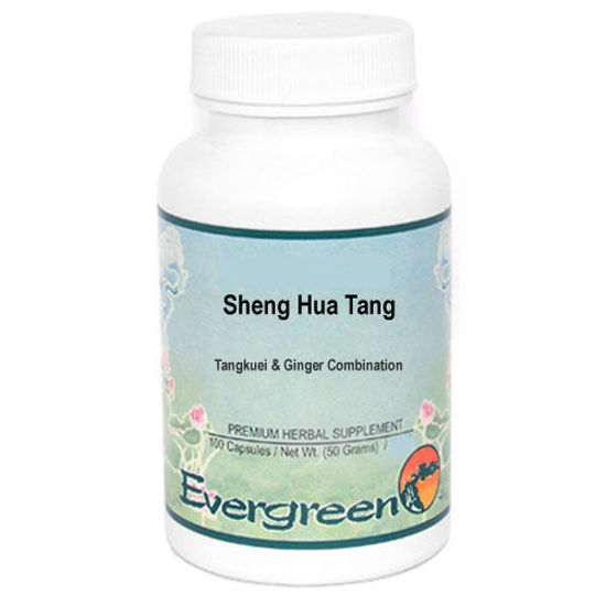 Picture of Sheng Hua Tang Evergreen Capsules 100's                     